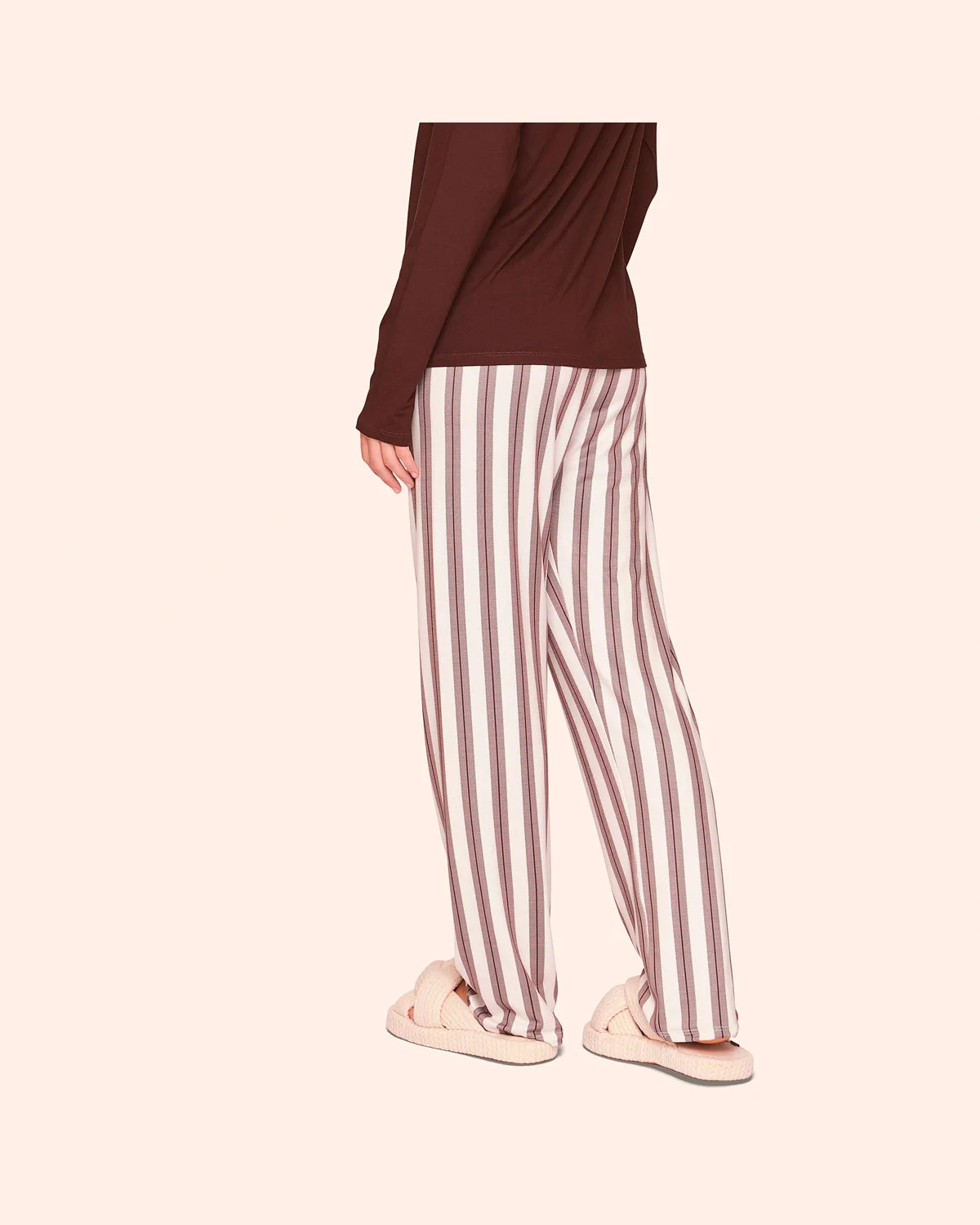 Lua luá pijama comfort chic harmony — MARROM (foto 3)