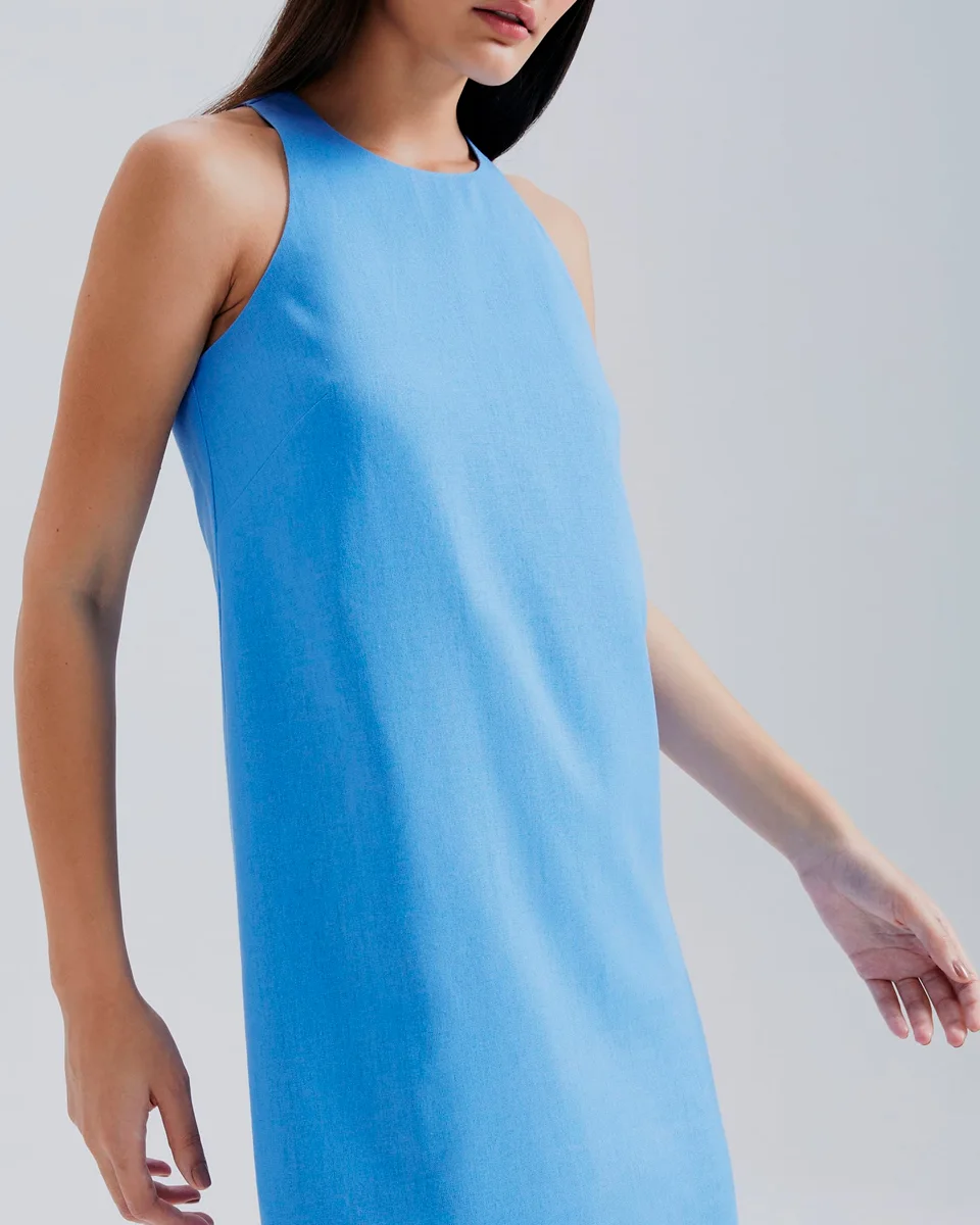 Hering vestido fem k5ur — AZUL CEU (foto 2)