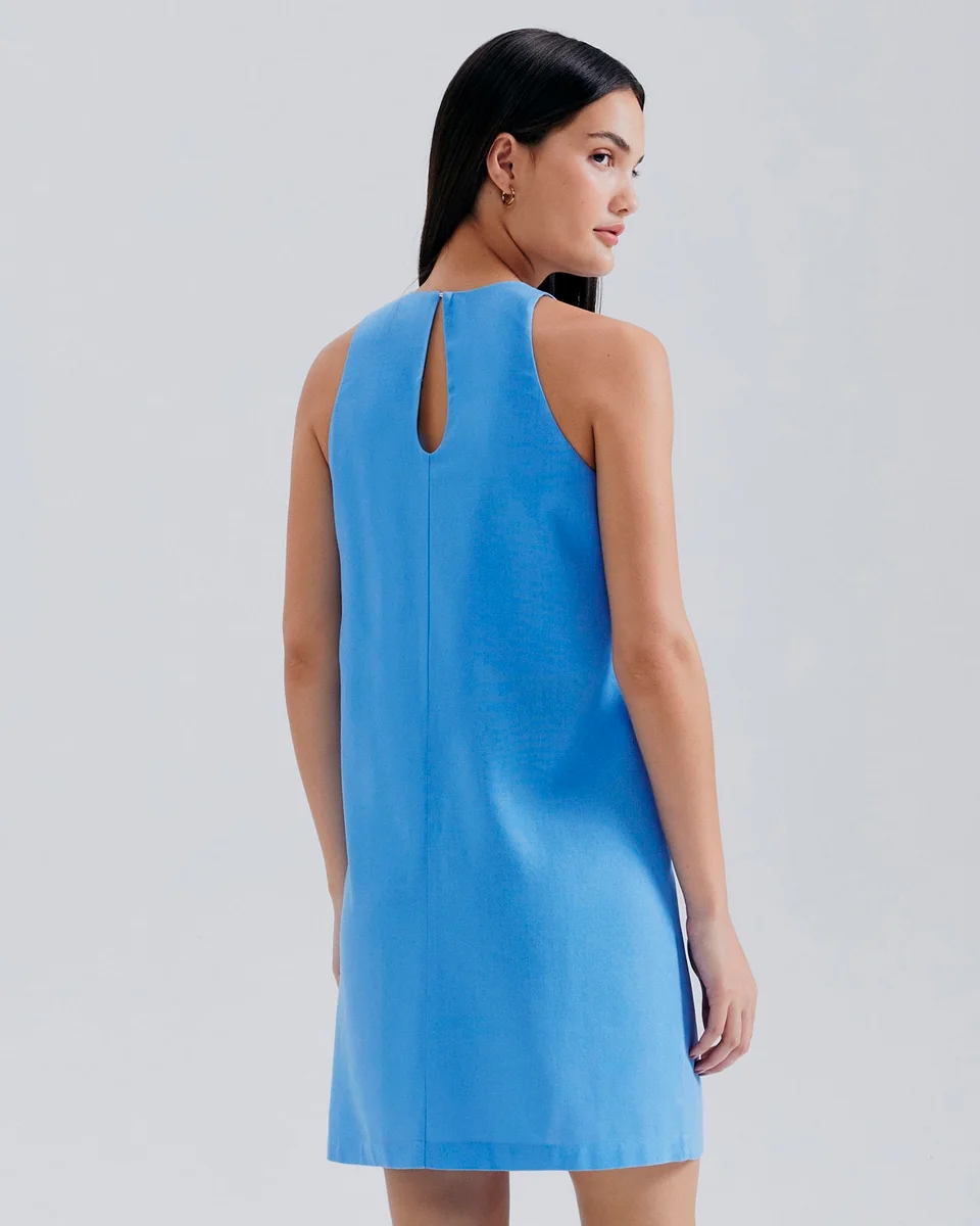 Hering vestido fem k5ur — AZUL CEU (foto 1)