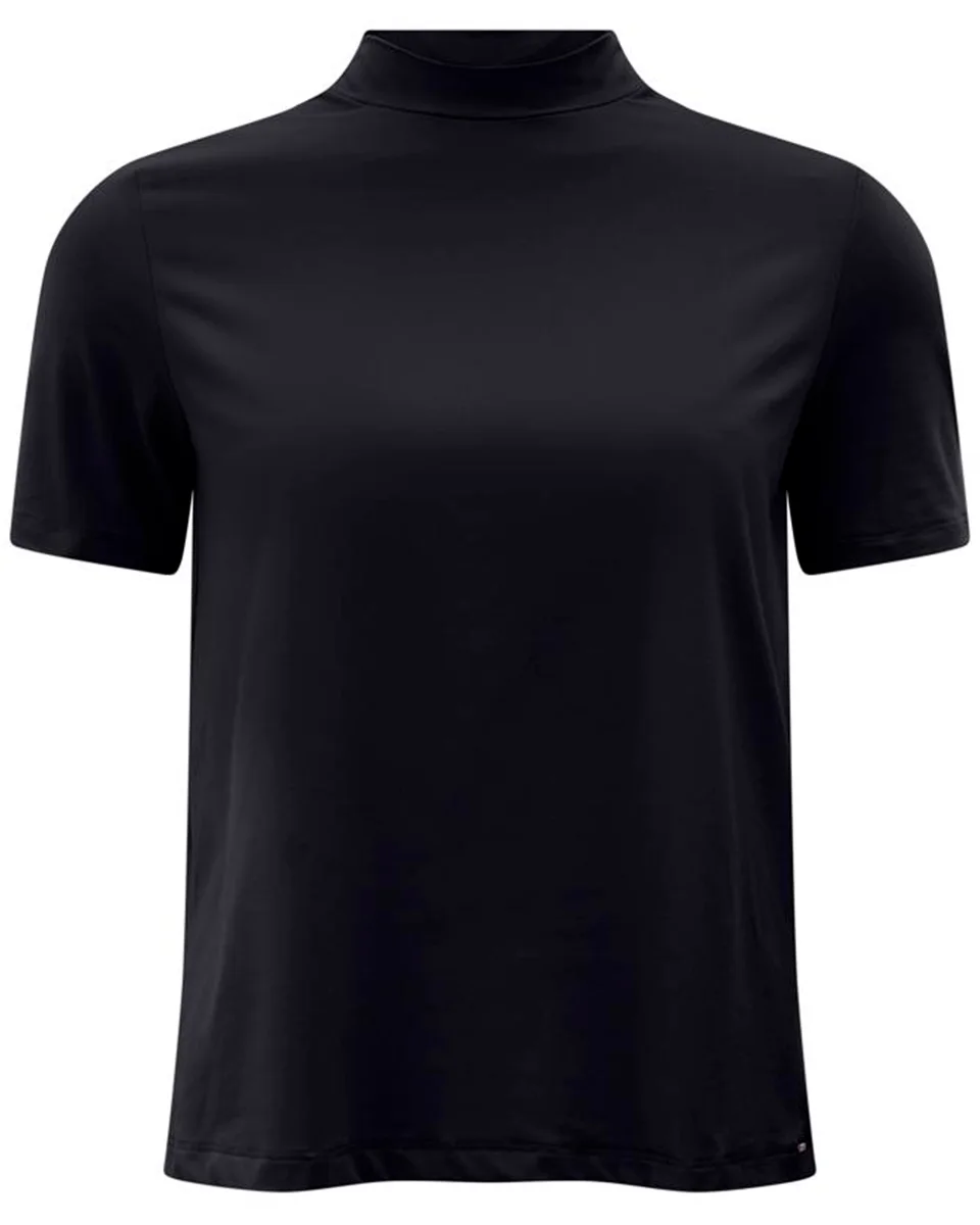 Lunender blusa manga curta c0220 — PRETO (foto 1)