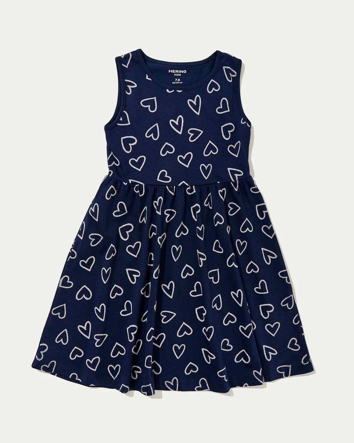 Hering kids vestido curto infantil estampado 5aqd — AZUL MARINHO (foto 1)