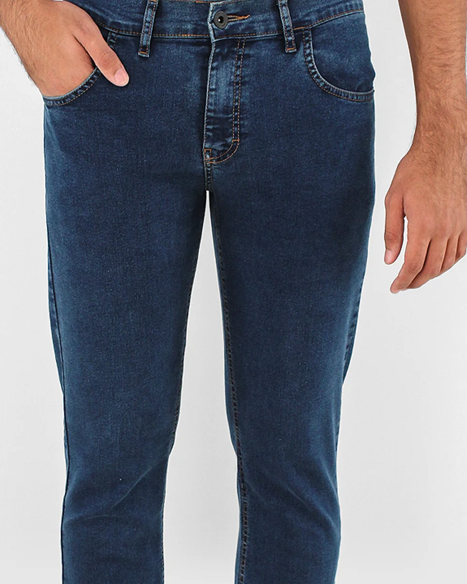 Ogochi calca essencial slim 002511020 — JEANS ESCURO (foto 1)