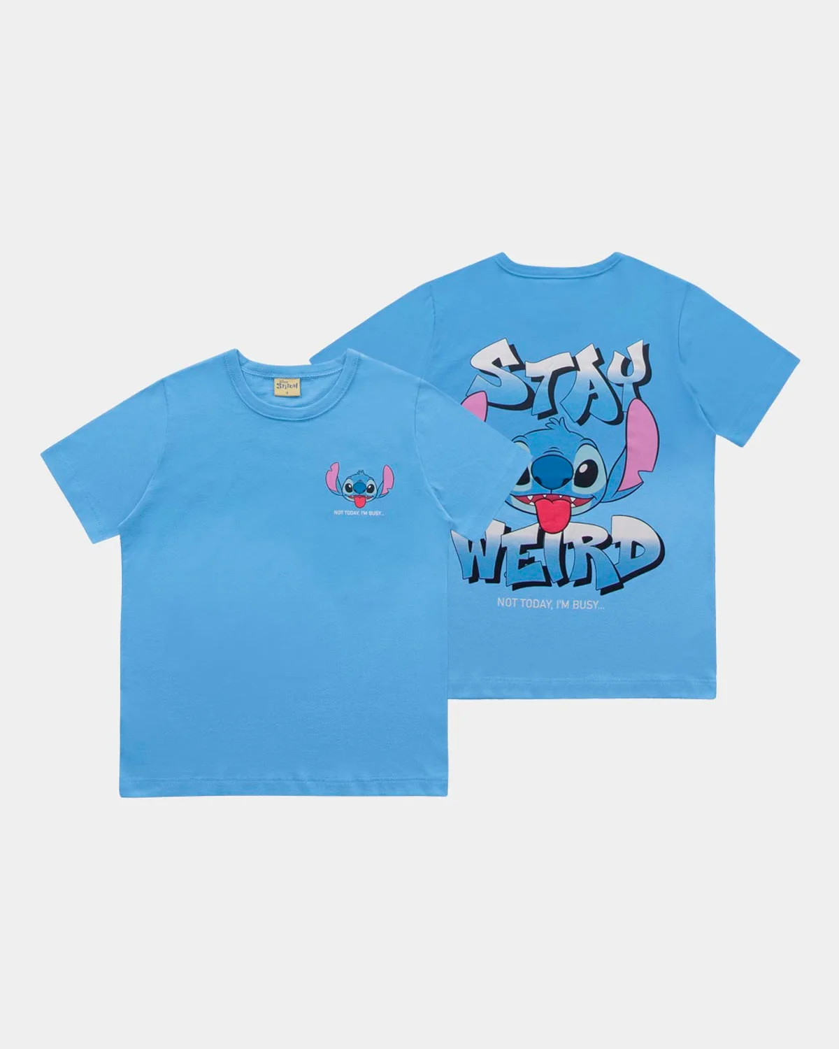 Fakini camiseta lilo & stitch 10.25.03753 — AZUL HORTENCIA (foto 1)