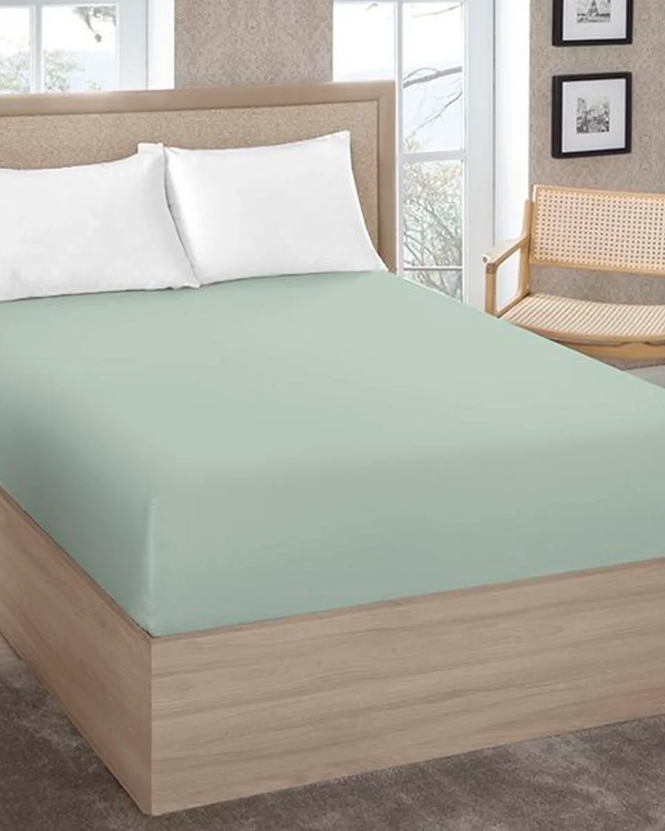 Estamparia lencol avulso liso com elastico premium 150 100% algodao (foto 6)