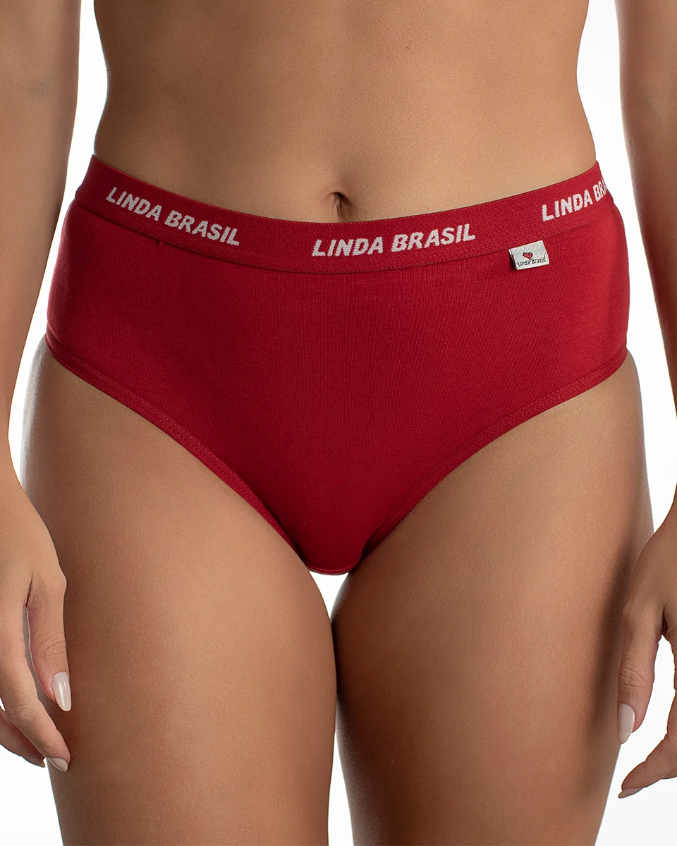 Linda brasil calcinha calecon liso 2631 — SORTIDA (foto 3)