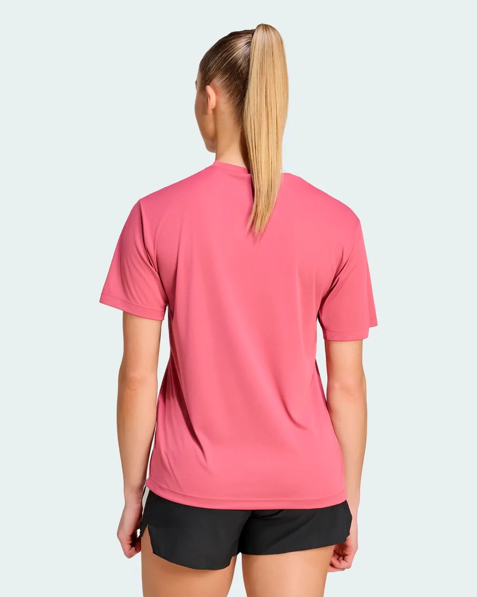 Adidas camiseta feminina adi365 running essentials — DUAL MAGENTA (foto 3)