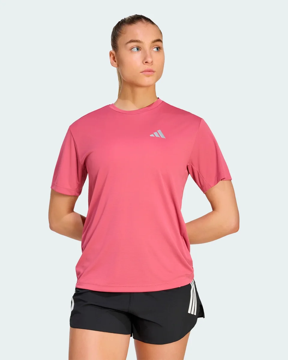 Adidas camiseta feminina adi365 running essentials — DUAL MAGENTA (foto 2)