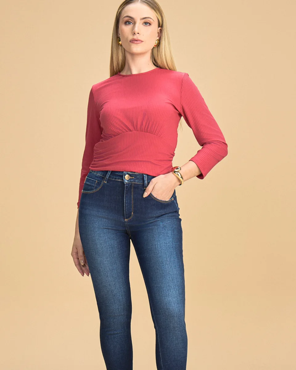 Kacolako calca fem jegging lycra k49867 — JEANS STONE (foto 1)