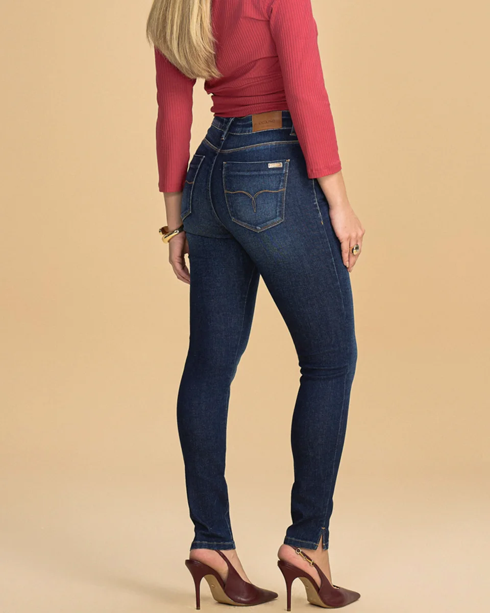 Kacolako calca fem jegging lycra k49867 — JEANS STONE (foto 2)