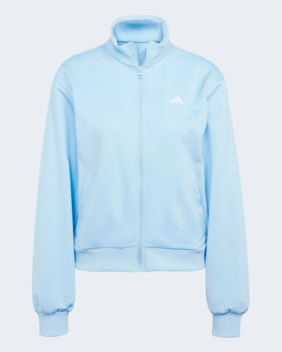 Adidas conjunto agasalho feminino essentials feel cozy — GLOW BLUE (foto 4)