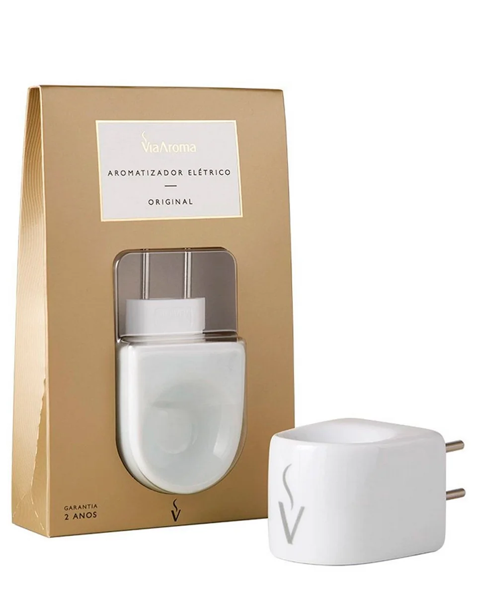 Via aroma aromatizador eletrico bivolt porcelana — ORIGINAL (foto 1)