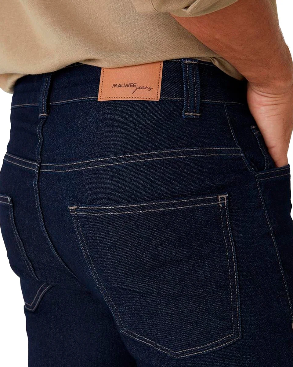Malwee calca reta 1000126080 — JEANS (foto 3)