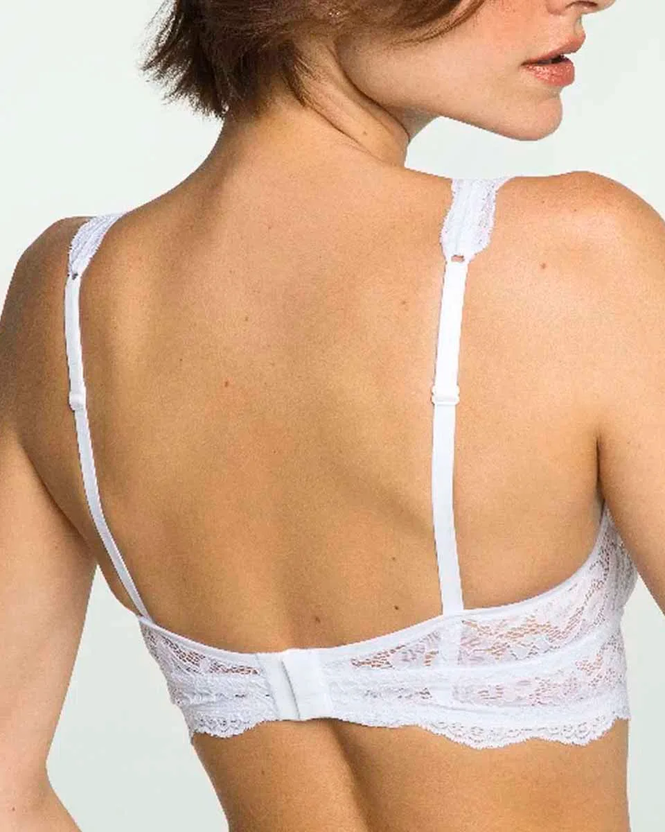 Liebe sutia em renda kiss me taca b — BRANCO (foto 3)
