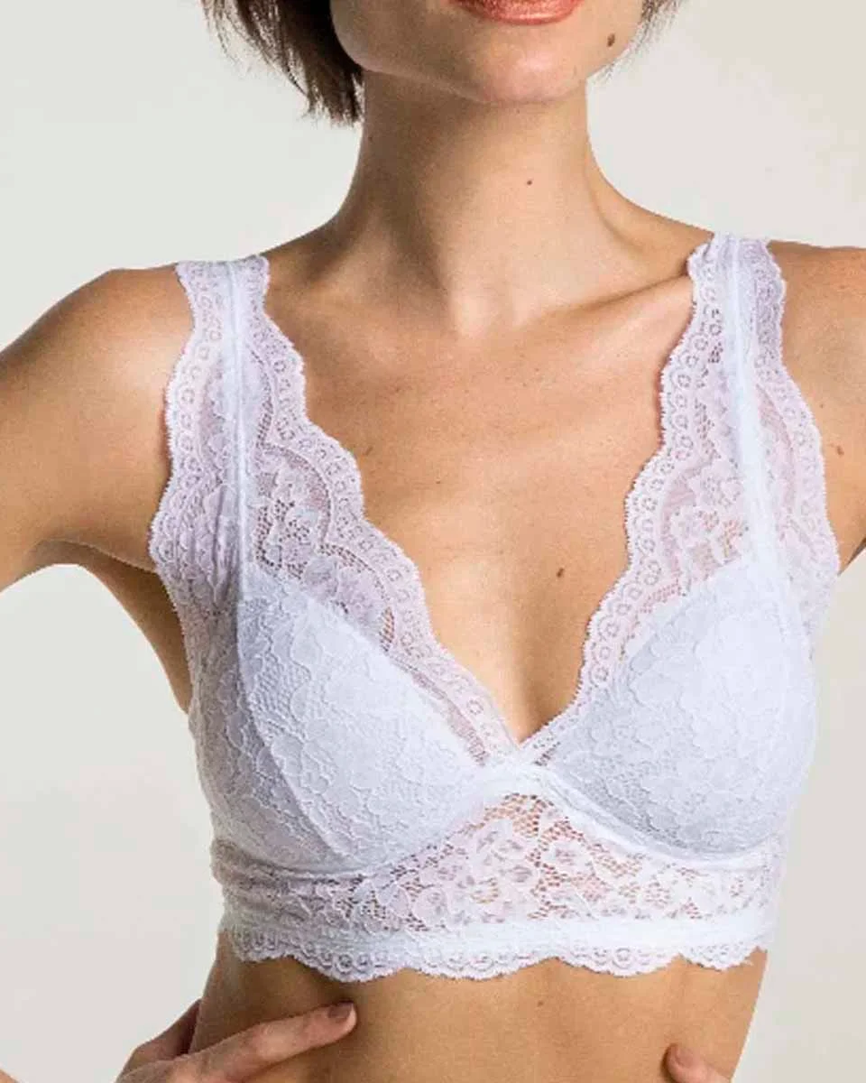 Liebe sutia em renda kiss me taca b — BRANCO (foto 4)