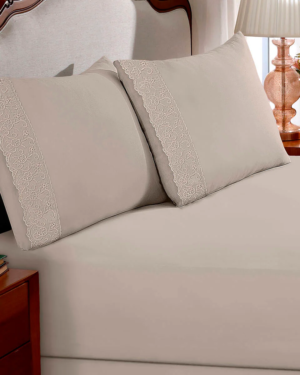 Buettner par fronha sonata renda alice c/2pcs (foto 5)