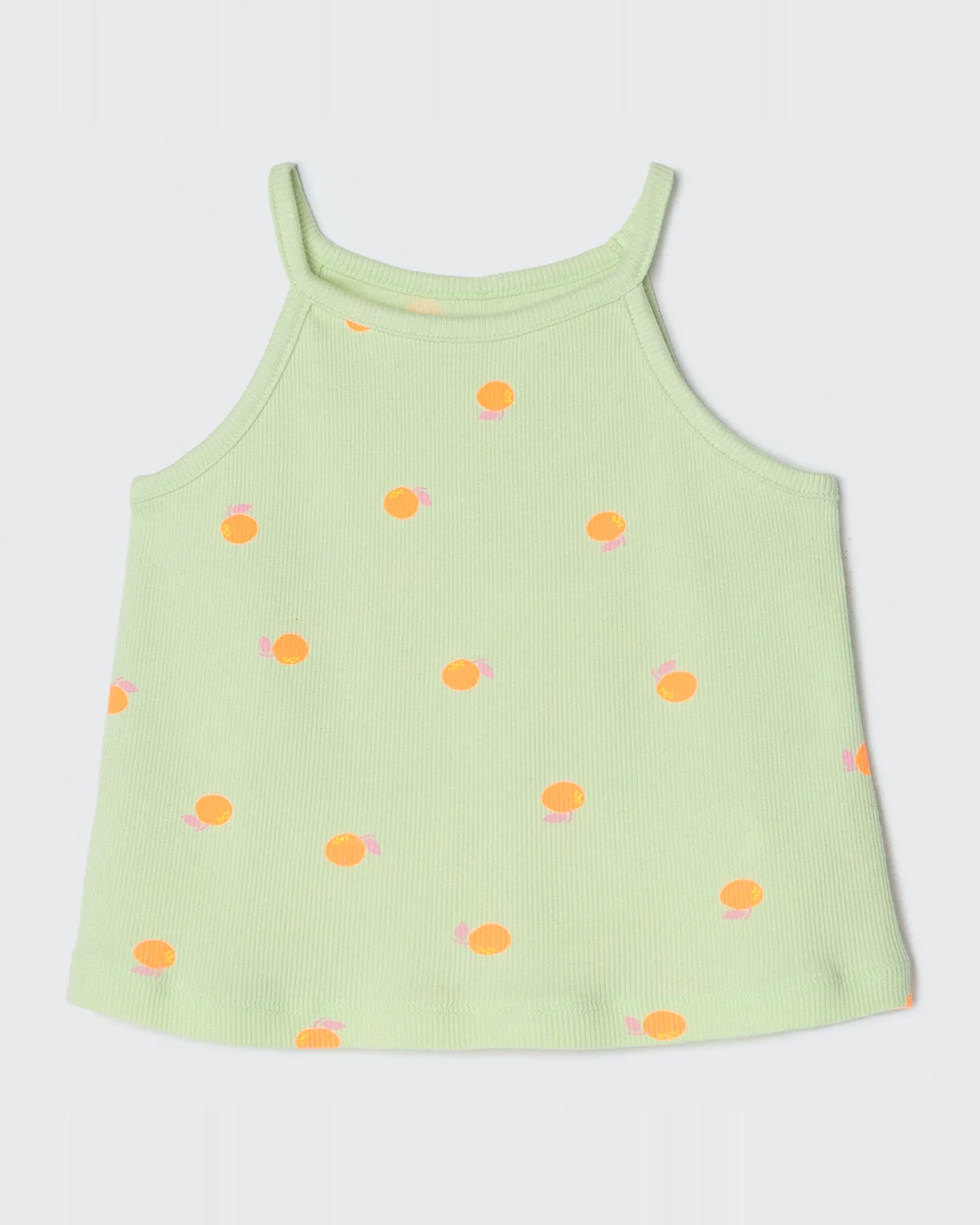Hering kids camiseta regata fem 51r4 — VERDE/LARANJA (foto 2)