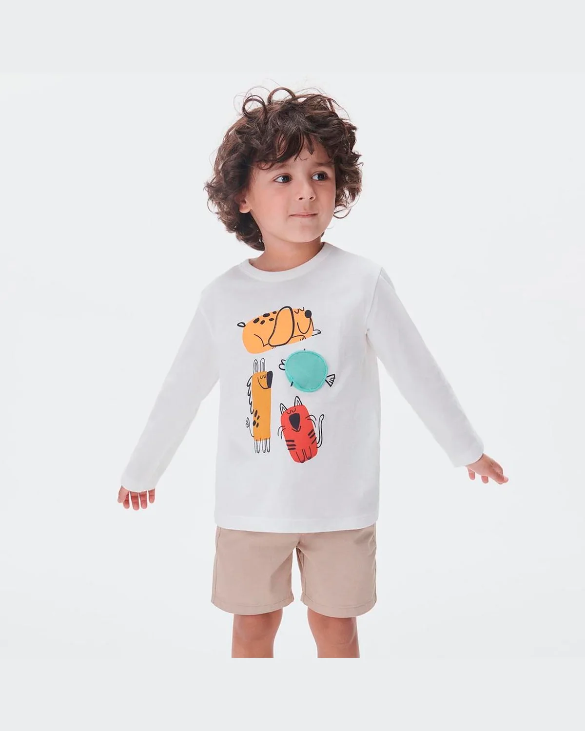 Hering kids camiseta ml masc 5dwg (foto 1)