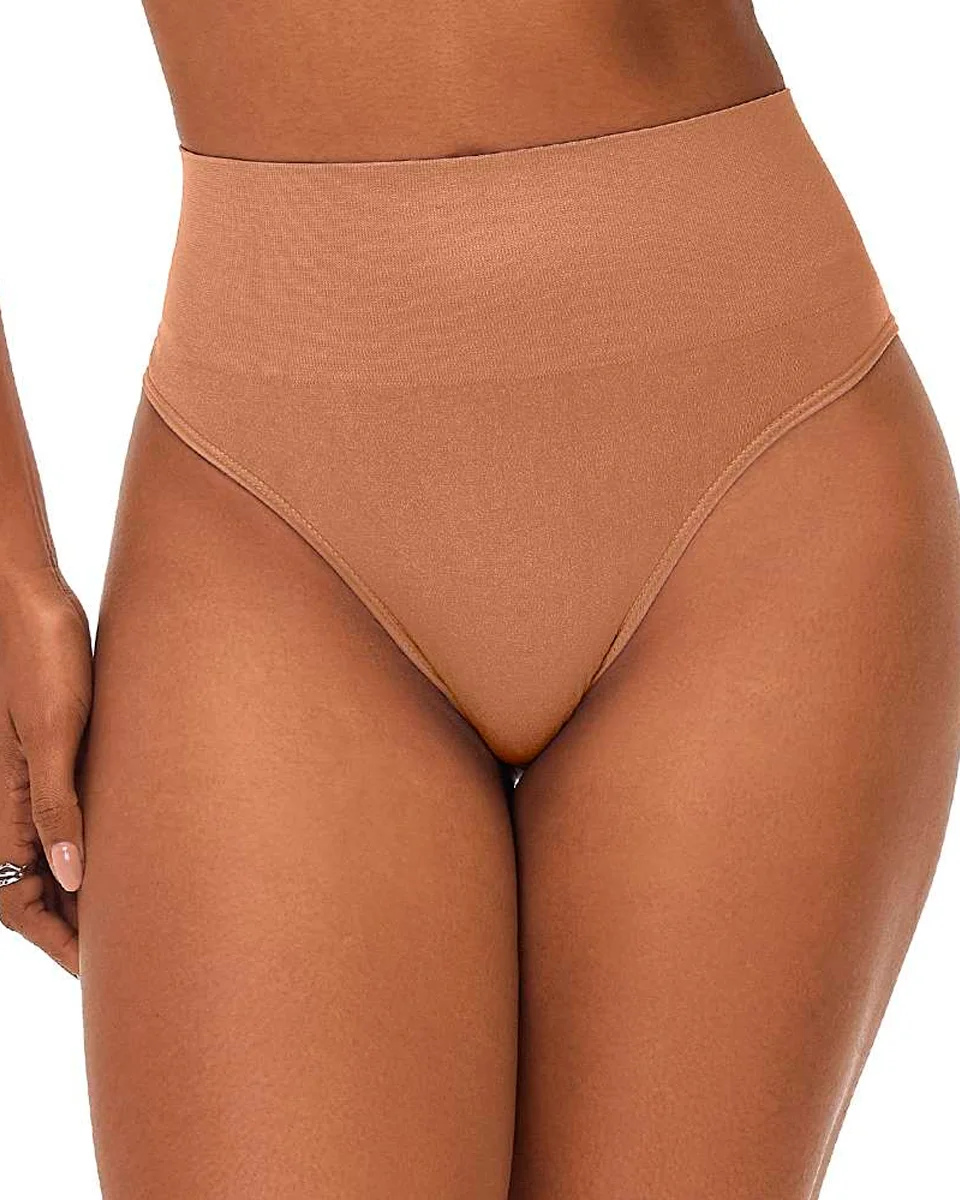 Zee rucci calcinha tanga cos alto sem costura (foto 1)