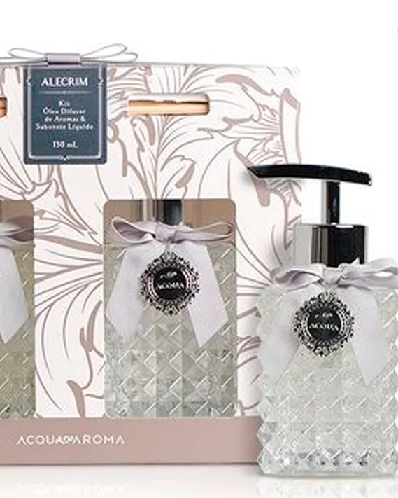Acquaroma kit oleo difusor e sabonete liquido (foto 1)