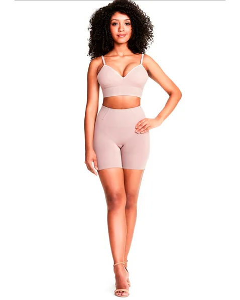 Plie bermuda skin shorts — BLUSH (foto 4)