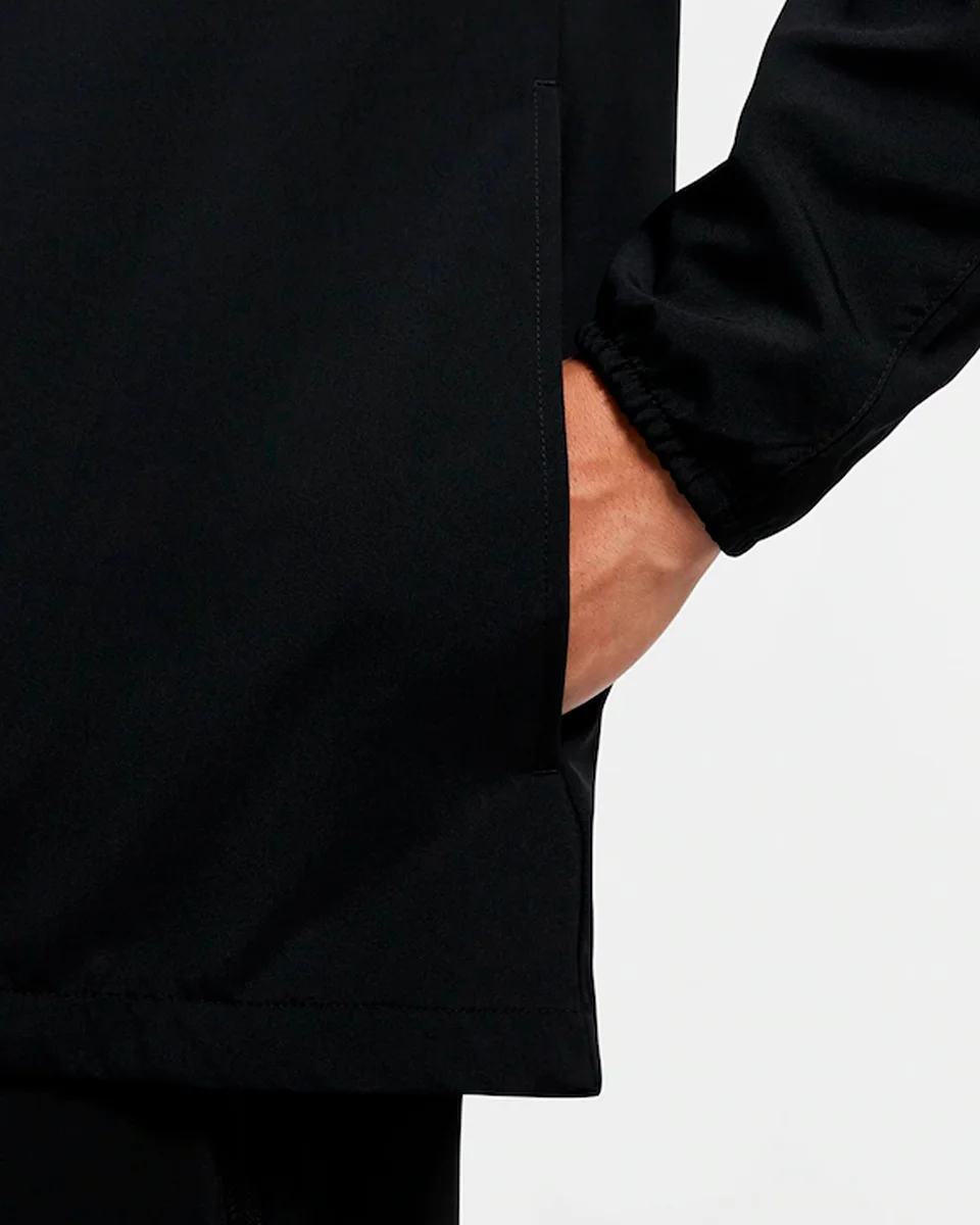 Nike blusao m nk run stripe woven jkt — PRETO (foto 4)