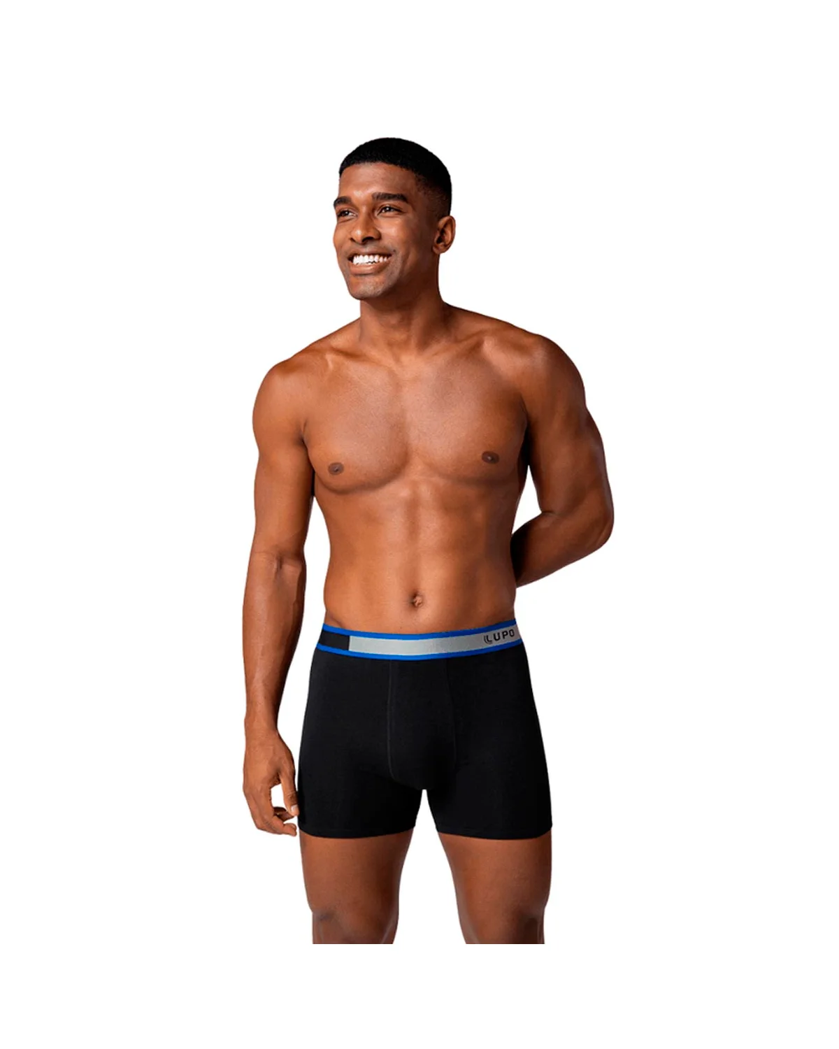 Lupo cueca boxer algodao com elastano 00784-064 (foto 3)