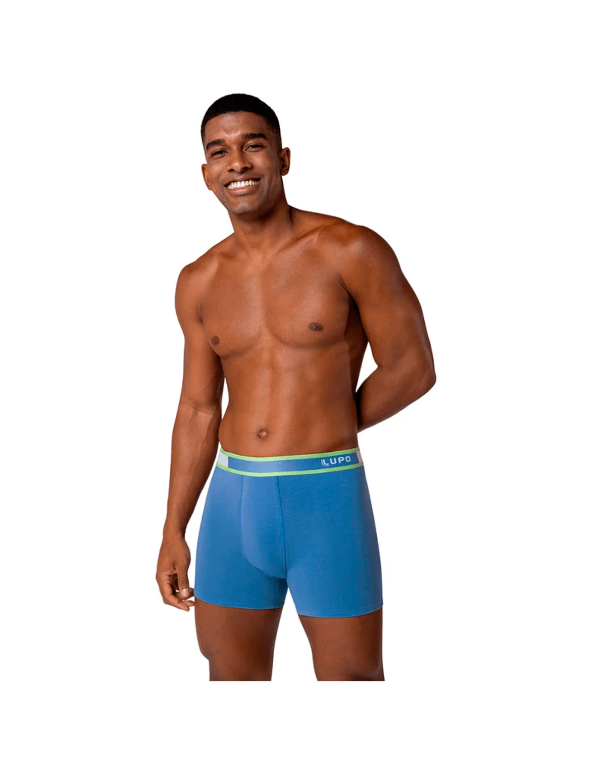 Lupo cueca boxer algodao com elastano 00784-064 (foto 2)