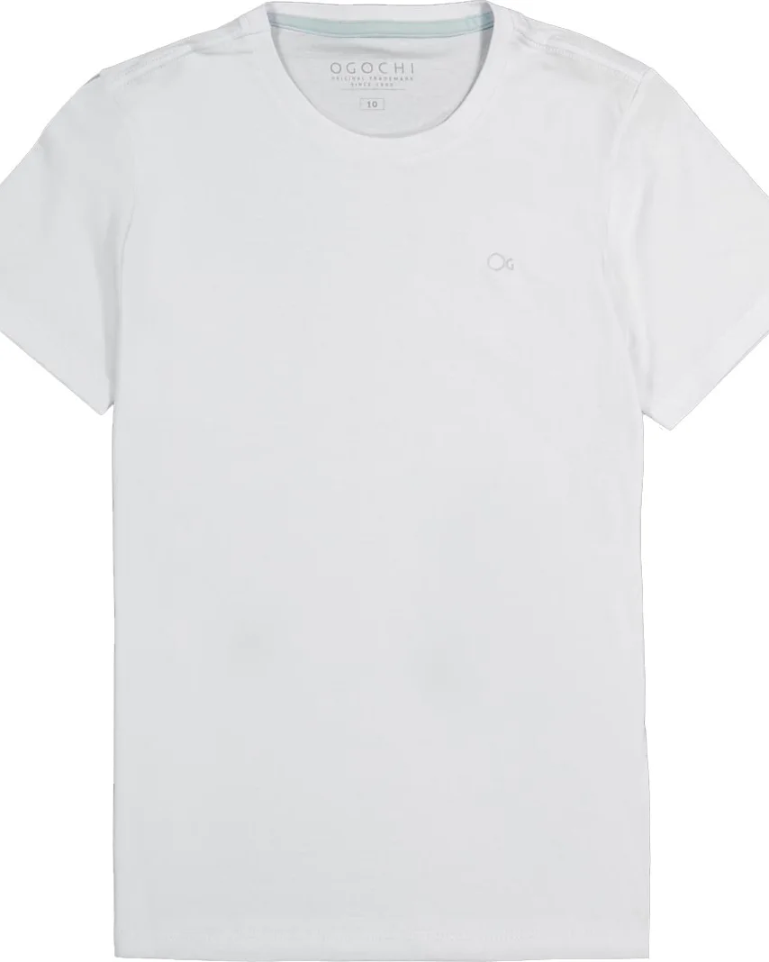 Ogochi camiseta infantil manga curta essencial slim (foto 2)