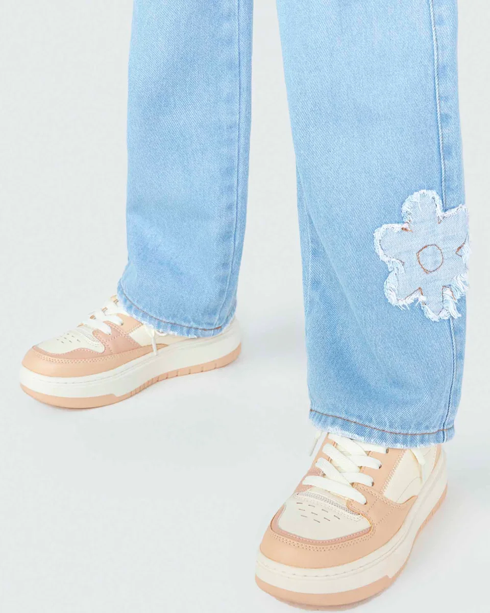 Hering kids calca fem c5m7 — JEANS CLARO (foto 3)