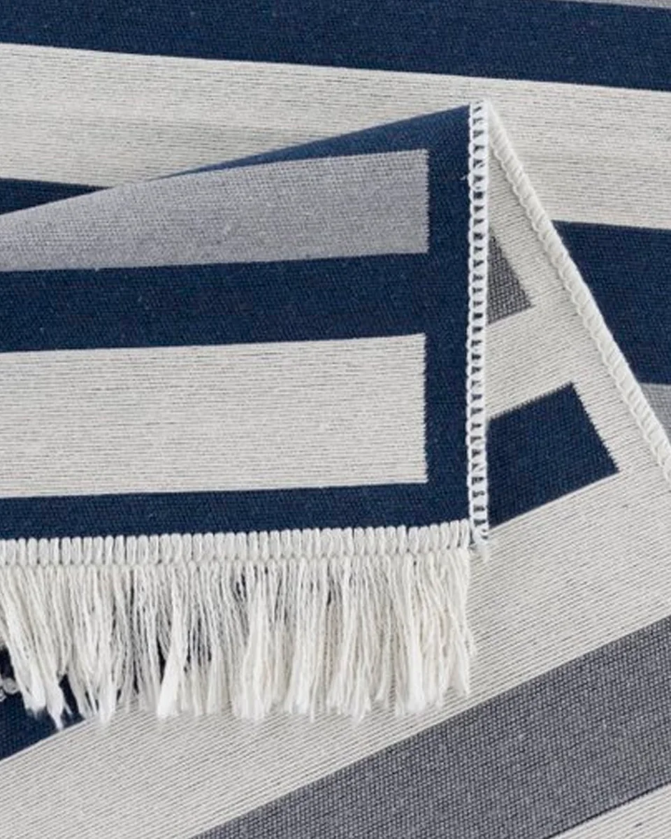 Via star tapete kilim asteca — AZUL (foto 1)