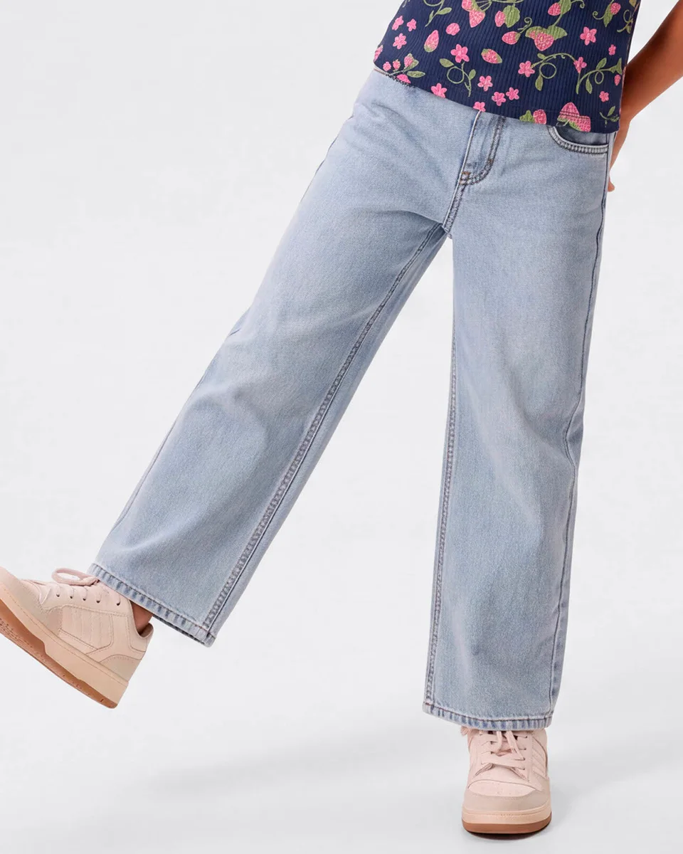 Hering calca infantil menina skater fit c5mu — JEANS CLARO (foto 1)