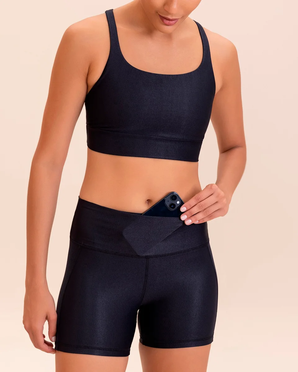 Live shorts fit allure adaptiv p0146 — NOIR BLACK (foto 4)