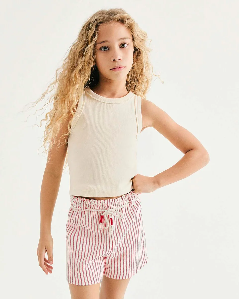 Hering kids conjunto infantil menina 5bh7 — CREME (foto 1)