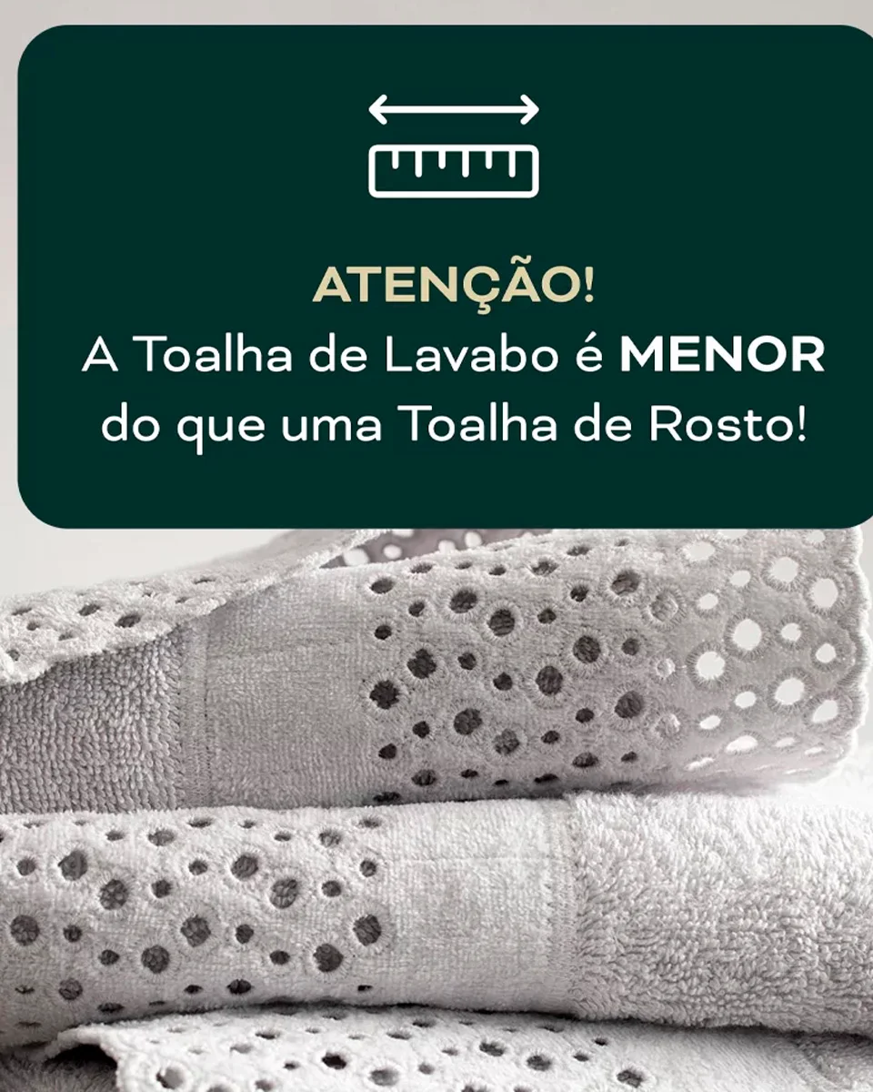Buddemeyer toalha lavabo c/ aplicacao princess — BEGE 5156 (foto 5)