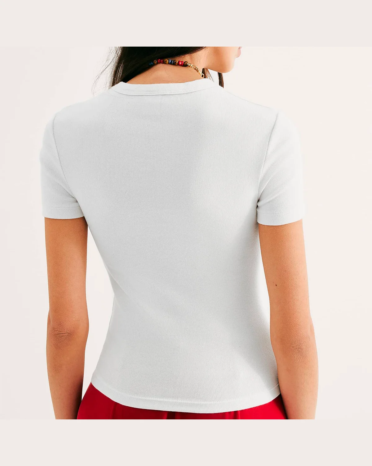 Hering blusa feminina manga curta slim em ribana 4h31 (foto 18)