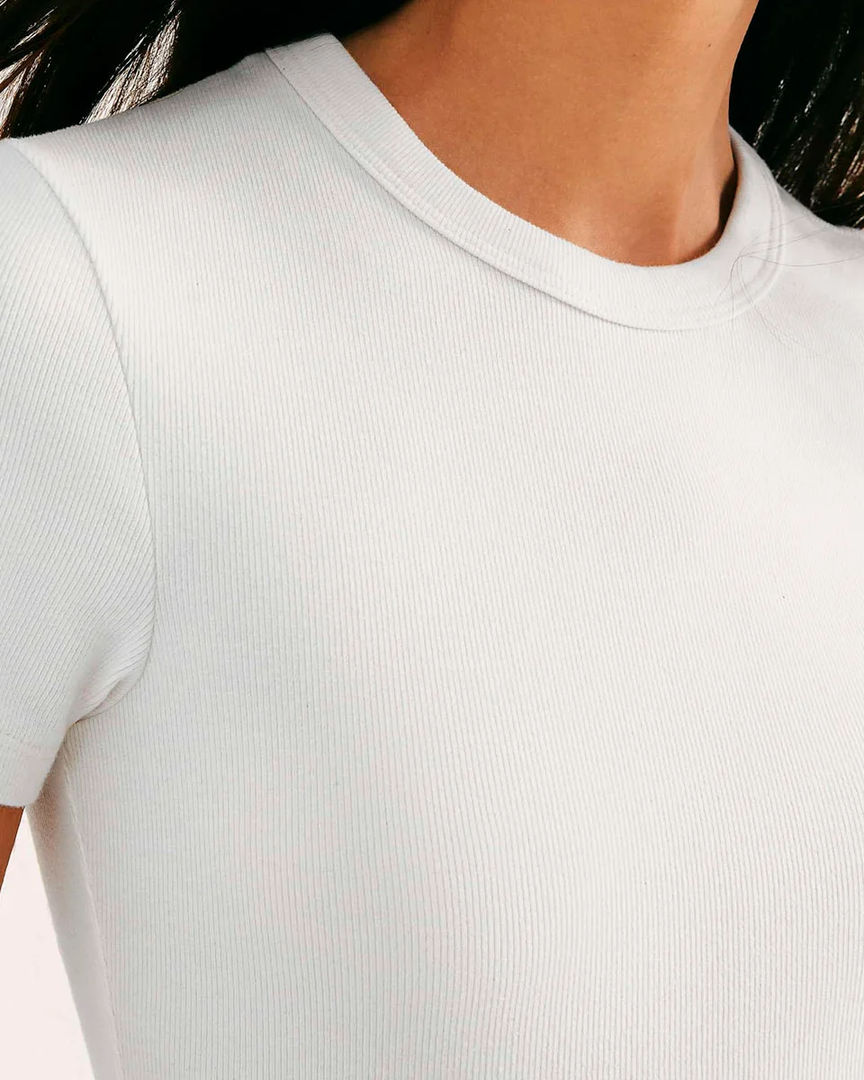 Hering blusa feminina manga curta slim em ribana 4h31 (foto 5)