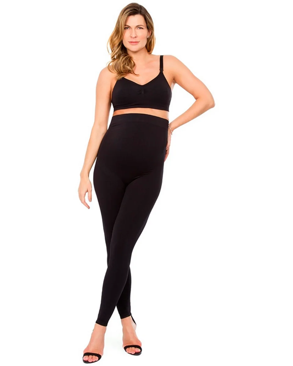 Plie legging maternity gestante — PRETO (foto 1)