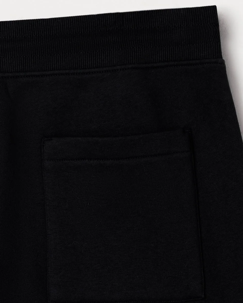 Hering calca basica masculina jogger em moletom 05m3 — PRETO (foto 3)